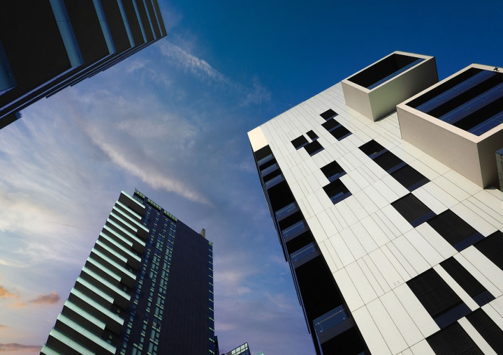 real estate city skyline