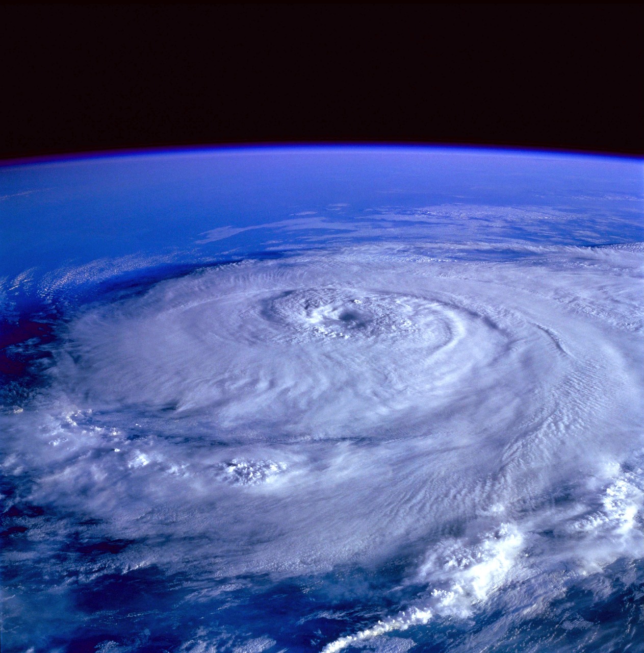 hurricane storm satellite